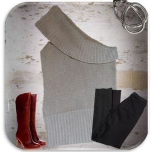 NY & Company One Shoulder Top